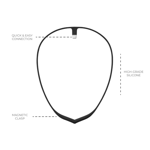 Upright Bundle: GO 2 Posture Corrector & Black Magnetic Necklace