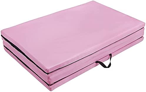 Polar Aurora 4'x8'x2 Thick Folding Gymnastics Exercise Mat Aerobics Stretching Yoga Mats