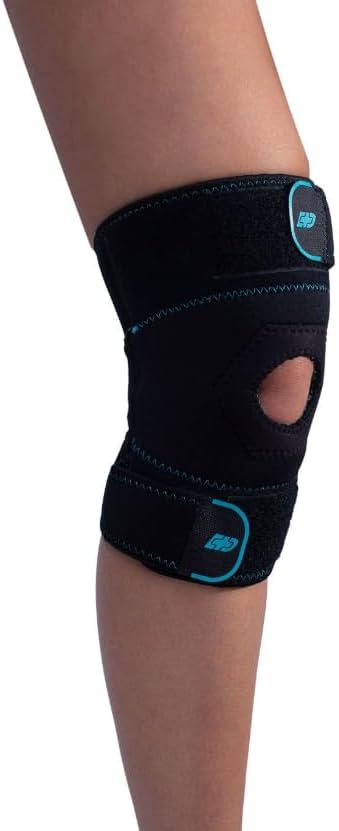 DonJoy Advantage Knee Sleeve for Sprains, Strains, Soreness, Stiffness - Neoprene with Terrycloth Lining for Comfort, Compression, Adjustable Upper, Lower Straps, X-Large fits 17" - 19"