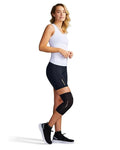 Tommie Copper Infrared Compression Knee Sleeve, Self Warming Knee Compression, Muscle Support & Stability, Slate Grey, Medium