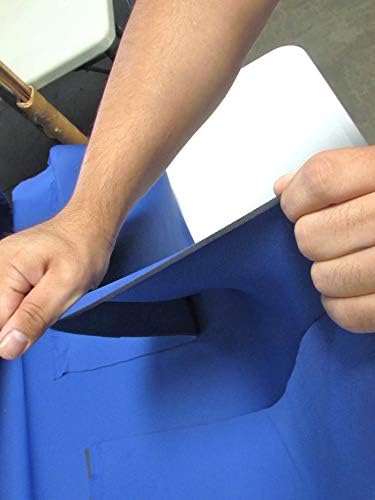 Neoprene Bonded Sponge Waterproof Wetsuit Fabric Black 1MM, 2MM, 3MM, 4MM, 5MM Thick Sold by The Foot and Yard (3mm - by The Foot (Royal Blue))