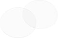 PATIKIL Glass Table Top Anti Slip Pads, 10Pcs 50mm Dia x 1mm Thick Clear Glasses Tables Silicone Bumper Pad for Photo Frame Furniture Kitchen Cabinets DIY Home Craft, White
