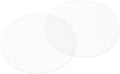 PATIKIL Glass Table Top Anti Slip Pads, 10Pcs 70mm Dia x 1mm Thick Clear Glasses Tables Silicone Bumper Pad for Photo Frame Furniture Kitchen Cabinets DIY Home Craft, White