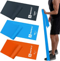 A AZURELIFE Resistance Bands,Professional Long Non-Latex Elastic Stretch Bands,Exercise Bands for Physical Therapy, Yoga, Pilates, Rehab, at-Home or The Gym Workouts, Strength Training
