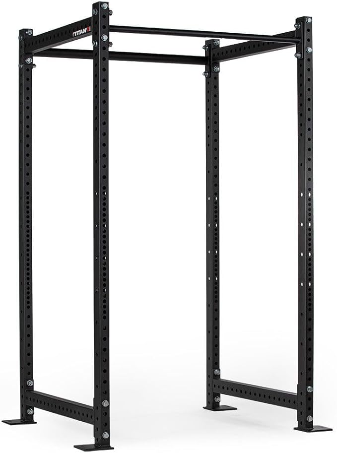Titan Fitness T-3 Series Power Rack, 1,100 LB Capacity Cage for Weightlifting and Strength Training