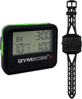 Gymboss Plus Interval Timer and Stopwatch and Gymboss Strap - Bundle (Black with Green Buttons)