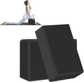 Yoga Block - Unsupported Latex Eva foam - Soft non slip surface with bevel for yoga, pilates, meditation - Yoga accessories for stability, balance and deep stretching
