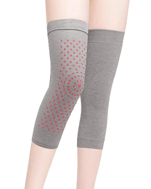 Self Heating Knee Brace for Women Men Stretchy Warm Cotton Compression Sleeve Knee Support Hot Therapy Knee Pads for Knee Injury Arthritis Joint Pain Soreness Cramps Meniscus Pain Muscle pain Relief