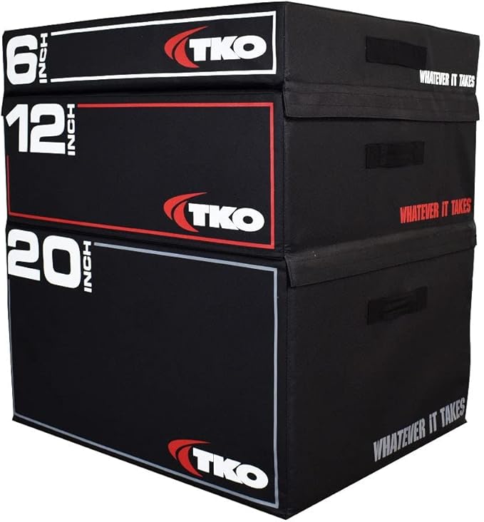 TKO Stackable Foam Plyo Box Set