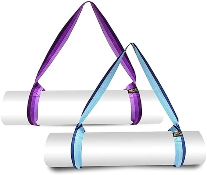 Yoga Mat Carrier Strap | Adjustable Mat Holder Sling for Carrying Mats | Thick & Comfy Texture | Yoga Mat Strap