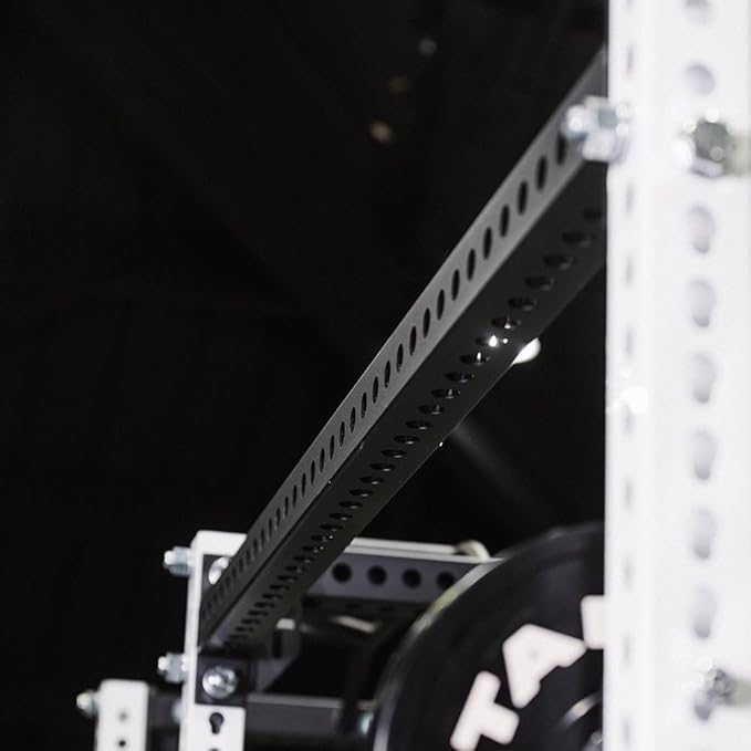 Titan Fitness Titan Series 72" Crossmember Multi-Rack Connector, Heavy-Duty Steel Crossmember for Power Racks, Laser Cut Holes for Accessory Attachment, Strength Training in Commercial, Home Gyms