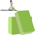 Yoga Block - Unsupported Latex Eva foam - Soft non slip surface with bevel for yoga, pilates, meditation - Yoga accessories for stability, balance and deep stretching