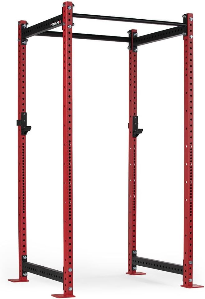 Titan Fitness T-3 Series Power Rack, 1,100 LB Capacity Cage for Weightlifting and Strength Training
