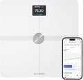 WITHINGS Body Smart - Accurate Scale for Body Weight and Fat Percentage, Body Composition Wi-Fi and Bluetooth Weight Scale, Baby Weight Scale, Smart Scale Apple Health Compatible, Bathroom Scale