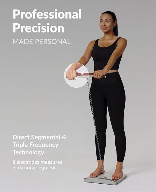 InBody Dial H40 Smart Scale | Body Composition Scale with BMI, Body Fat, Muscle Mass | Wi-Fi and Bluetooth Connectivity on InBody App (Beige)