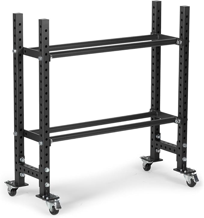 Titan Fitness Elite Series Mass Storage System for Bumper Plate Medicine Ball Storage