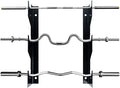 Luwint Barbell Holder Wall Mount, Horizontal 3 Weight Bar Storage Rack
