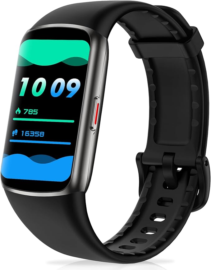 Fitness Tracker, Activity Tracker with 24/7 Heart Rate Blood Oxygen Sleep Monitor, 123 Sports Modes Step Counter, 1.47'' HD Screen Fitness Watch, Smart Watches Pedometer for Women Men Android/iOS
