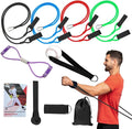 Baseball Resistance Bands for Pitchers – Pro-Grade Arm Strength & Pitching Bands | 4-Level Adjustable Resistance Bands for Baseball/Softball Training (All Ages)