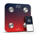 Nautica Body Tracker Digital Bathroom Scale, Bluetooth-Enabled Smart Scale with BMI, Body Fat, Muscle Mass Tracking & More, Syncs with Smartphone App for Body Composition Tracking, 396 Lbs.
