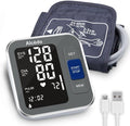 Alcedo Blood Pressure Monitor for Home Use, Automatic Digital BP Machine with Large Cuff for Upper Arm (Black Backlit Screen)