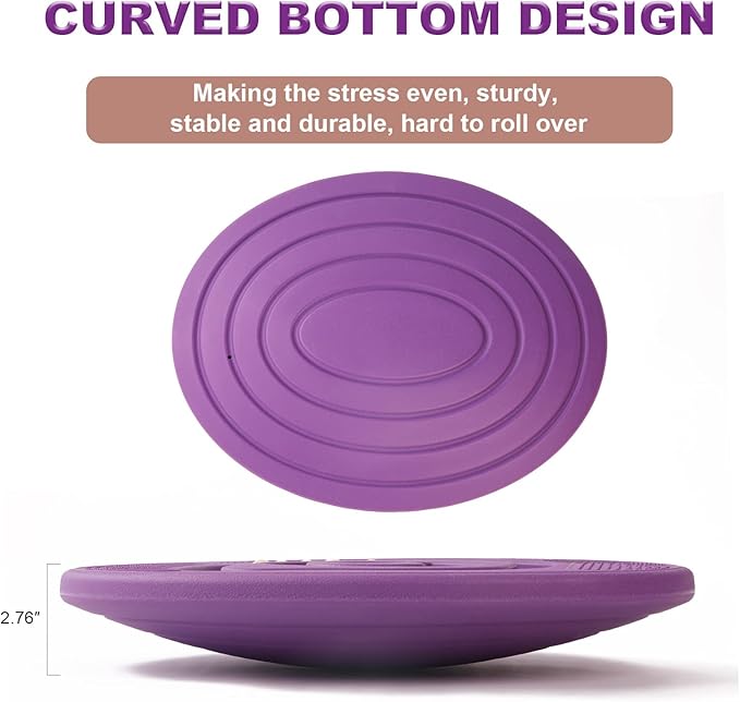 Kids Maze Balance Board - Wobble Trainer for Ski Surf Snowboard, Non-Slip Sensory Rocker Ages 3-12, Core Therapy & Skate Prep