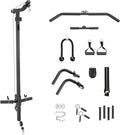 Marcy Power Cage with Pull-Up Bar,Adjustable Bar Catches,Olympic Standard Weight Plate,Accessories Build Your Own Home Gym with Optional Dual Pulley Trolley System for Body Exercise,Strength Training