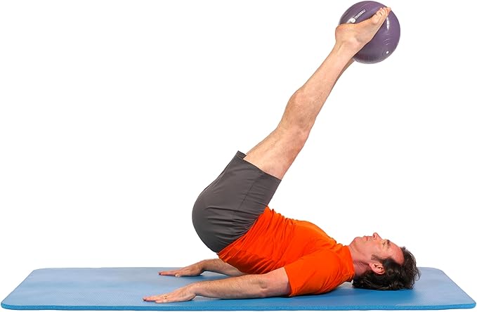 OPTP Triadball – 9½” Diameter Pilates Ball, Adjustable Firmness Workout and Yoga Ball - For Stability and Core Strength Exercise