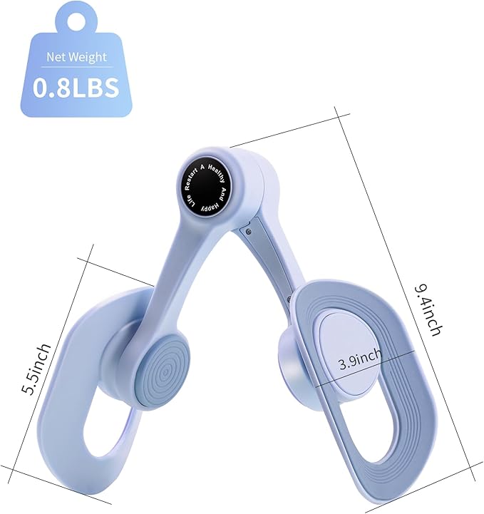 Thigh Trainer Kegel Exerciser - 360° Adjustable Thigh & Pelvic Floor Strengthener, Multi-Function Home Gym Equipment for Women's Inner Thigh, Hip, Leg and Arm Workouts