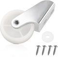 05004 Awning Door Roller/Disc, Universal RV Door Awning Roller Wheel Protector for RV/Trailer Camper Sun & Shade Awning Door Guard Roller, White 1PCS