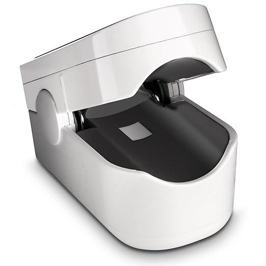 Innovo iP900BP-B Fingertip Pulse Oximeter, Blood Oxygen Monitor with Free App, Plethysmograph, and Perfusion Index (with Bluetooth)