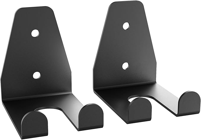 Synergee Wall Mounted Barbell Holder & Gym Accessory Rack – Heavy Duty Steel Storage for Barbells, Collars, Bands, and Fitness Gear – Space Saving Home Gym Equipment Organizer