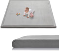 RONGFA Baby Play Mat for Floor,1.3" Thick Elasti-Foam Playpen Mat for Tummy Time, Easy Care with Non-Slip Cushioned for Infant,Kids and Toddler Crawling