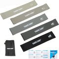 WIKDAY Resistance Bands for Working Out Exercise Loop Bands Workout Bands Set for Men Women Body Stretching, Crossfit Training, Home Workout, Physical Therapy, Booty Legs, Set of 5