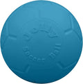 Jolly Pets Large Soccer Ball Floating-Bouncing Dog Toy, 8 inch Diameter, Ocean Blue