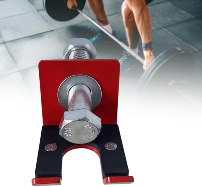 Yiju Barbell Holder Barbell Hanger for Power Rack for Curl Bar for 18mm Hole Fitness Equipment Accessory Garage Gym Bar Hanger
