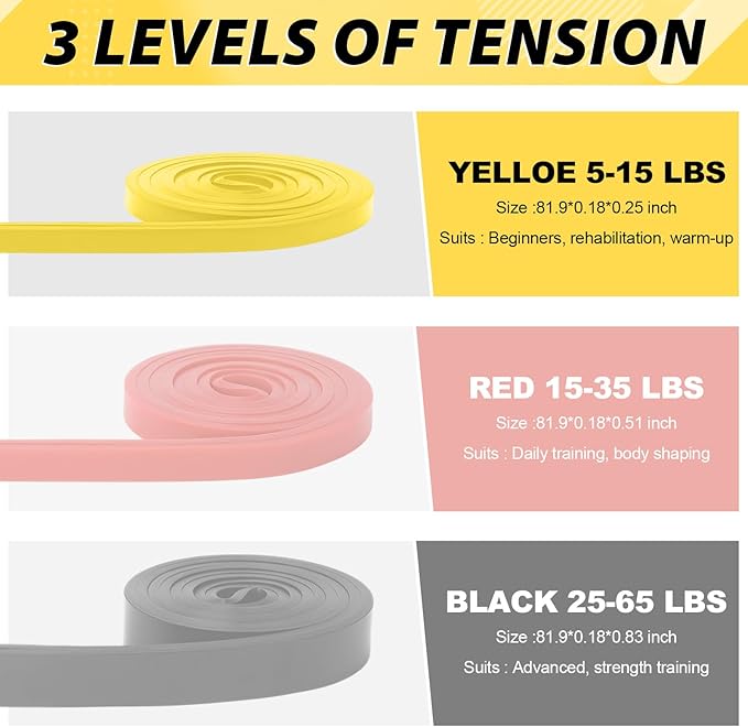 Outus 24 Pack Resistance Bands Bulk Pull up Assist Bands for Strength Training Physical Therapy Group Workouts & Home Fitness Portable Stretch Band for Men Women