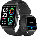 Fitpolo Smart Watches for Men Android & iPhone, Alexa Built-in [1.8" HD Screen] IP68 Waterproof Fitness Watch with Bluetooth Call (Answer/Make), Heart Rate/Sleep/SpO2 Monitor, 105+ Sports Tracker
