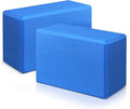 Yoga Blocks 2 Pack, 9"x6"x3" High-Density EVA Foam Yoga Block, Non-Slip Yoga Blocks for Yoga, Pilates Meditation, Stretching and Toning, Supportive, Latex-Free