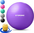 Anti-Burst Pregnancy Exercise Ball – High Weight Capacity Stability Ball for Yoga, Pilates & Labor Support, Eco-Friendly PVC Fitness Ball for Moms, Includes Pump (45cm-95cm)