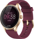 Fitpolo Smart Watch for Women Android iPhone, 1.27'' HD Fitness Tracker with Bluetooth Call & Answer, IP68 Waterproof, Heart Rate/SpO2/Sleep Monitor, Built-in AI Voice, 105+ Sports Modes (Purple)