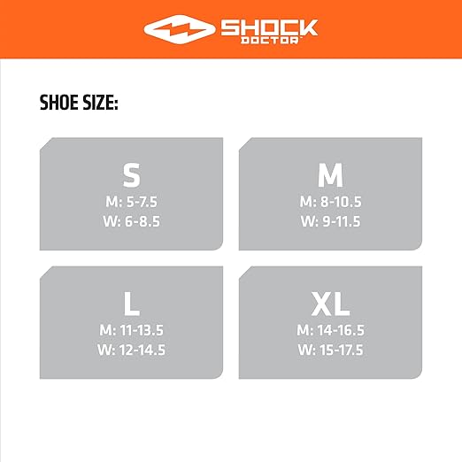 Shock Doctor L3 ZR Ankle Brace Right Black S