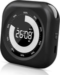 PERSUPER Visual Timer for Kids, 10 Hours Countdown/Up, with Rechargeable, 3 Volume Levels，3 Brightness Display, and Magnetic, Homeschool Study Tool, Large Digital Timers for Classroom, Kitchen
