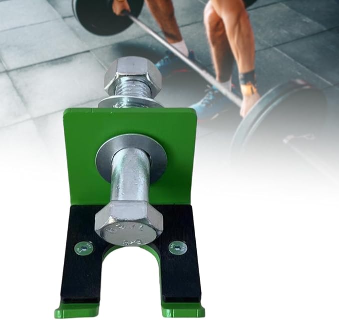 Yiju Barbell Holder Barbell Hanger for Power Rack for Curl Bar for 18mm Hole Fitness Equipment Accessory Garage Gym Bar Hanger