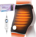 Graphene Hip Heat Therapy Wrap, Targeted Heating Pad for Hips, Lower Back & Thighs, Electric Thermal Support with Adjustable Straps & 3 Heat Settings, 18.5" x 16"