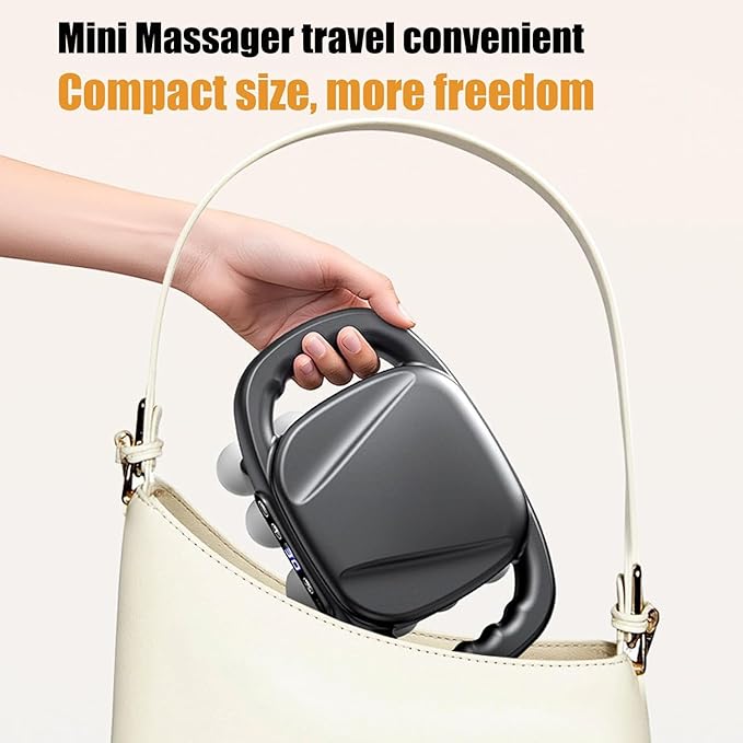 16 Head Massage Gun Deep Tissue, Back Massager with 3 Modes & 30 ntensity Levels, Professional Percussion Muscle Gun for Legs,Massage Gun Portable for Back