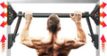 Pull Up Bar/Chin up bar Upper Body Workout Bar | Super Load-Bearing, Dual Security Locking Fitness Strength Training Equipment