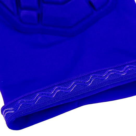 Knee Pads Wrestling Knee Sleeve Compression Leg Sleeves for Volleyball Basketball, Knee Compression Sleeve for Youth and Adult(Blue_L_2 Pcs)