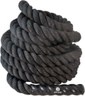 Body Sport Training Rope – Thick Battle Rope for Home or Gym Use, Long Durable Workout Rope – Made with Super-Strong Poly-Twine – Stands Up to Repeated Use Indoors & Outdoors