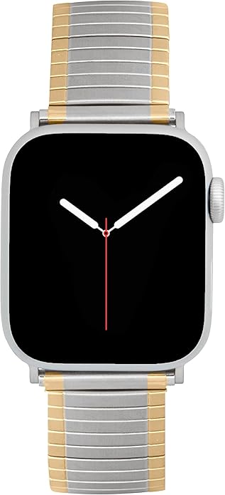 Bandini Stainless Steel Expansion Band for Apple Watch Band 46mm 45mm 42mm 44mm 41mm 40mm 38mm 49mm & Ultra 3, 2 & 1 for Men, Extra Long Stretch Strap Apple Watch Series 11 10 9 8 7 6 5 4 SE & iWatch
